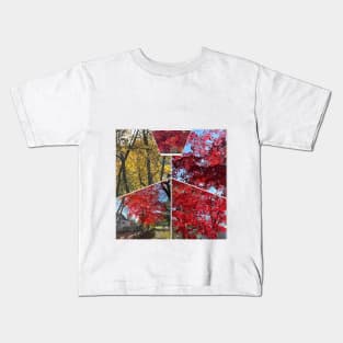 Foliage Collage Kids T-Shirt